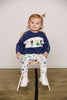 mini rodini mini babies panel sweatshirt blue