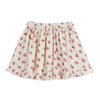 mipounet adela corduroy skirt ecru/red