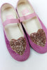 bonton sarra mary janes peach