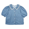 mipounet louise denim shirt