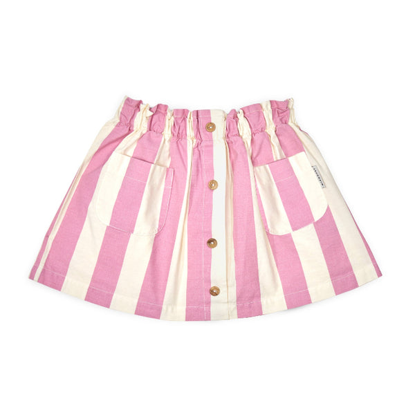 mipounet claude mini skirt pink/ecru