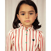 mini rodini stripe woven blouse