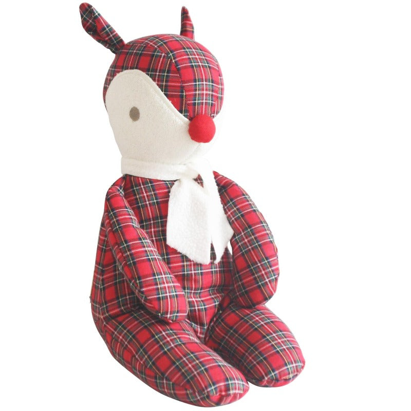 alimrose baby tartan reindeer