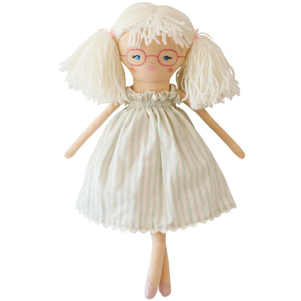 alimrose jessi doll sage stripe