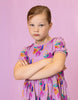 oilily djerry dress purple/blue