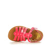 pom d'api plagette strap sandals pink neon