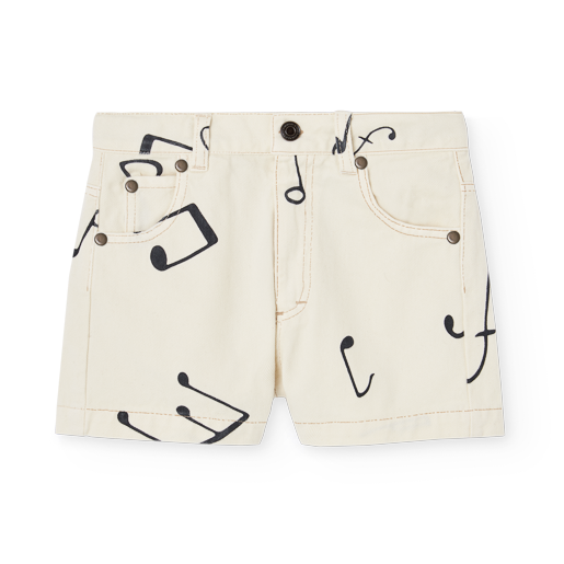 the animals observatory pig shorts white