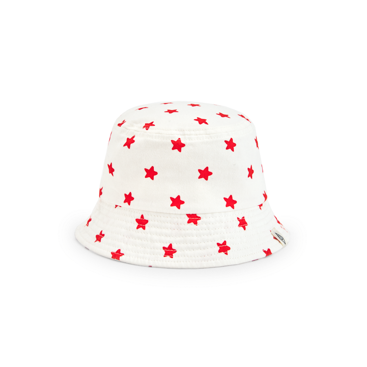 the animals observatory triton baby bucket hat white