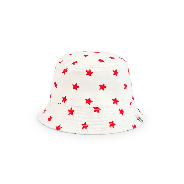 the animals observatory triton baby bucket hat white