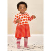 the bonnie mob smartie knit dress red apple