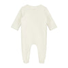 gray label newborn suit cream