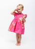 christina rohde floral baby dress pink