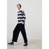 the new society woman velour pant space blue