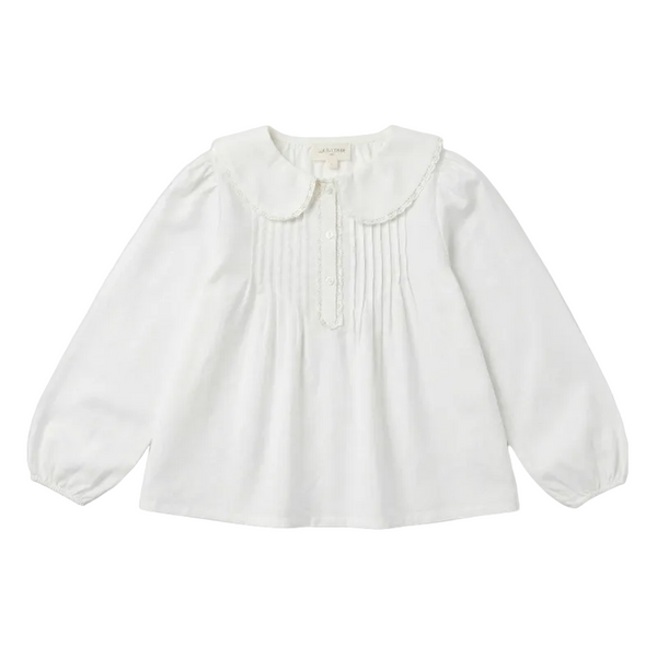 louis louise ester blouse off white