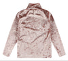 morley tyla velour turtleneck rose