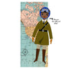 of unusual kind bessie coleman paper doll