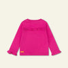 oilily truzzle long sleeve t-shirt very berry rabbit