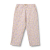 wheat eline sweatpants lavender daisies