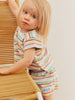 molo elisabeth baby t-shirt pastels stripe