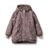 wheat tove technical jacket plum stars