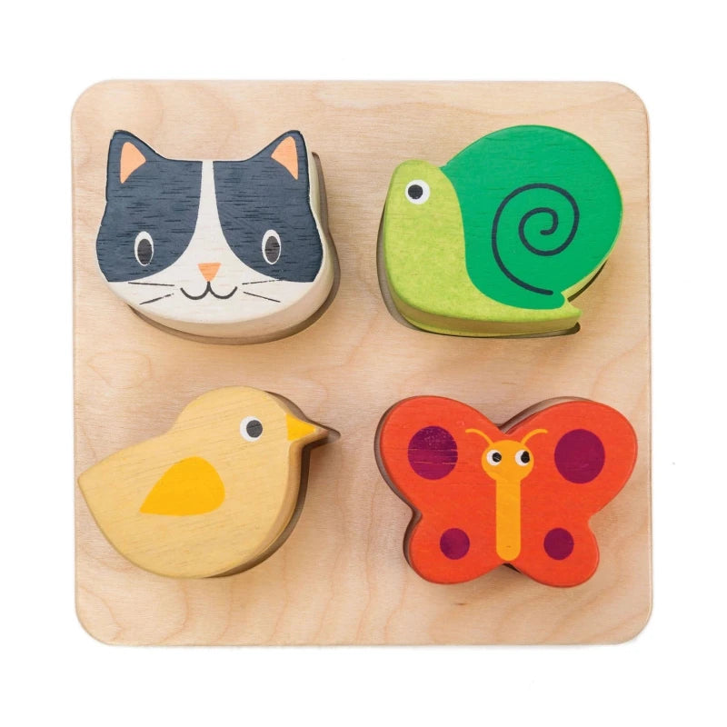 tender leaf touch sensory toy