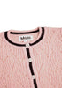 molo gady baby knit cardigan petal blush