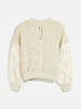 bellerose fez sweatshirt cream