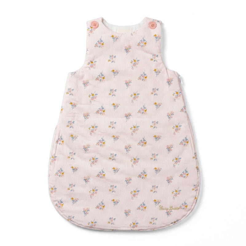 louis louise stripe bouquet baby sleep sac pink