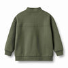 wheat matteo quarter zip olive