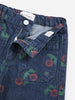 bobo choses stamp bloom all over denim pants navy blue