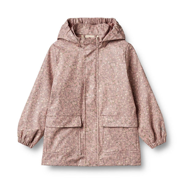 wheat ollo rain jacket powder flower meadow
