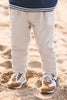 tartine et chocolat baby flannel trousers greige