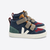 veja v-10 velcro midtop suede sneakers multico nautico cyprus