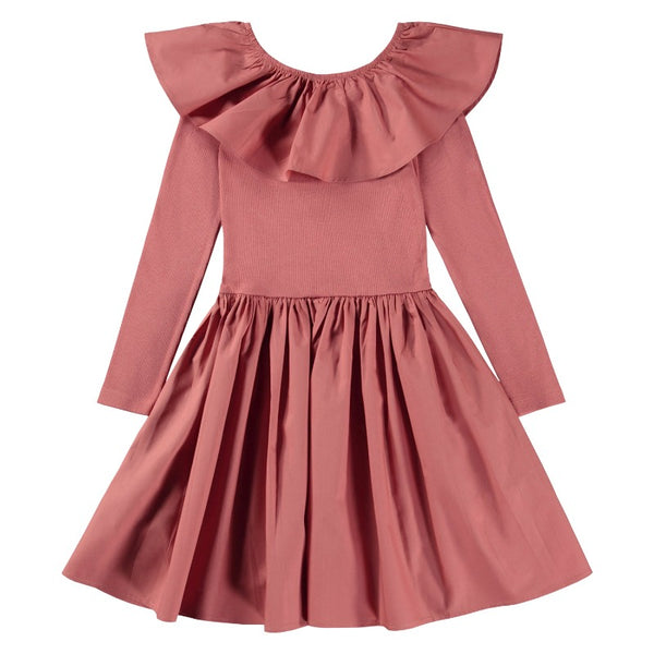 molo cille dress forest rose