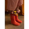 sticky lemon rainboots farmhouse red