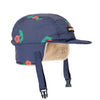 bobo choses stamp bloom all over winter cap navy blue