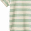 wheat liam t-shirt mint stripe