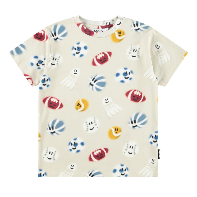 molo riley t-shirt cute balls jr