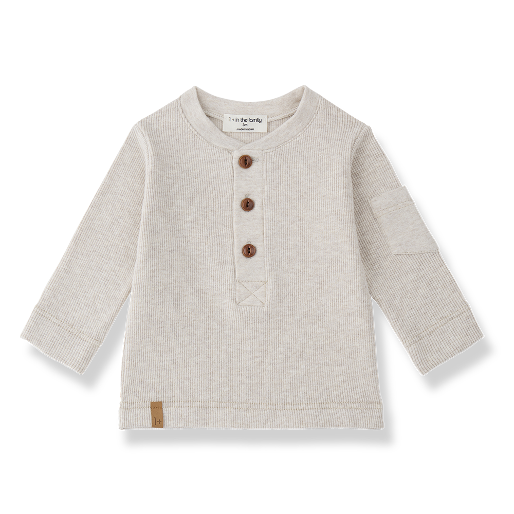 1+ in the family cuneo henley t-shirt rice