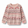 wheat mikmak sweater rose