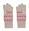 wheat bobbe gloves pale lilac