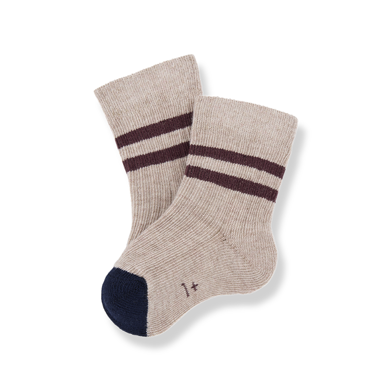 1+ in the family ribbed socks