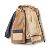 wheat otu rain jacket white pepper