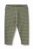 wheat olsvad baby set dark green stripe