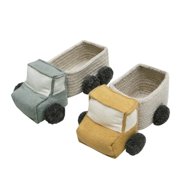 lorena canals set of 2 mini truck baskets