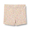 wheat t-shirt & shorts baby set blush flower