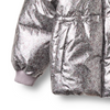 wheat eli puffer parka silver flower meadow