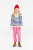 the animals observatory blowfly kid sweatshirt blue stripe