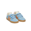 veja small v-10 velcro leather sneakers steel fury natural