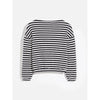 bellerose vaso long sleeve t-shirt stripes navy